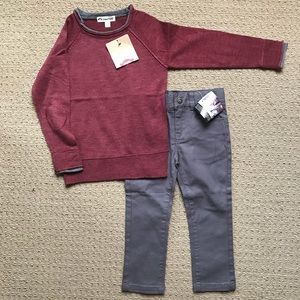*New w/tags* Appaman sweater and chino set